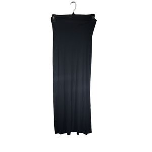 COPY - black free to live long  skirt size L
